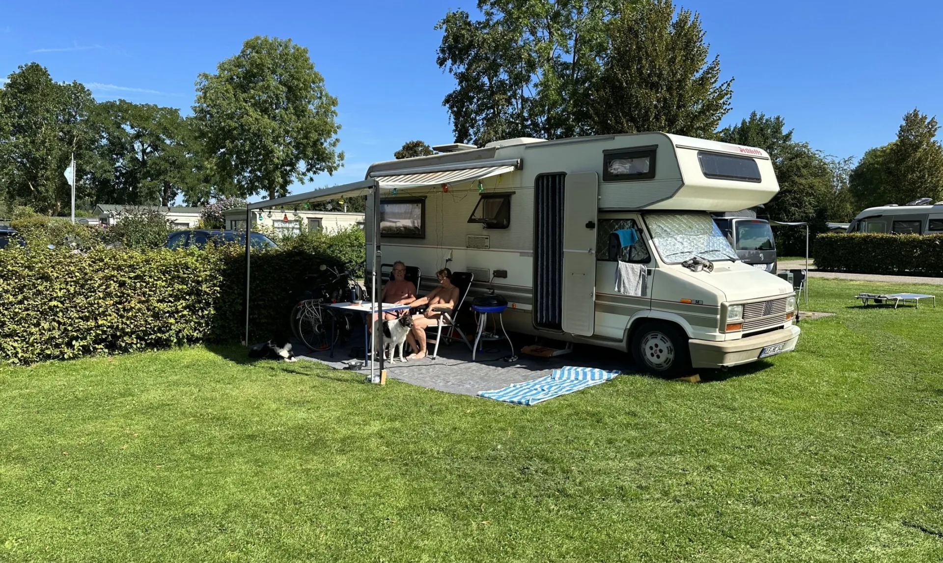 Naturistencamping Nederland camperplaats 4