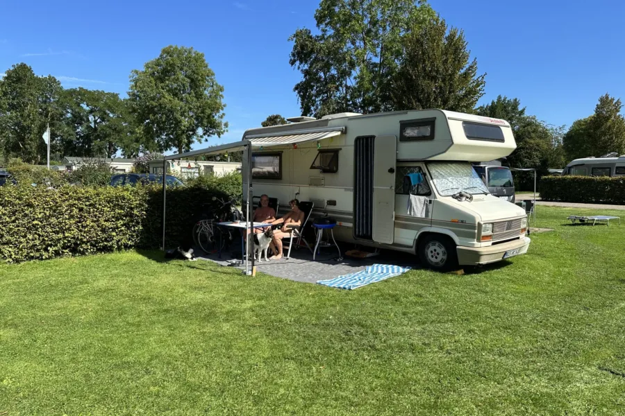 Naturistencamping Nederland camperplaats 4