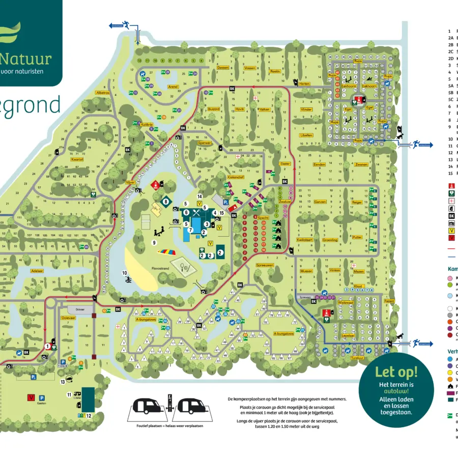 Plattegrond Flevo Natuur page 0