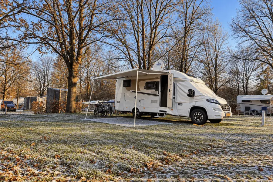 Winterkamperen bij Flevo Natuur
