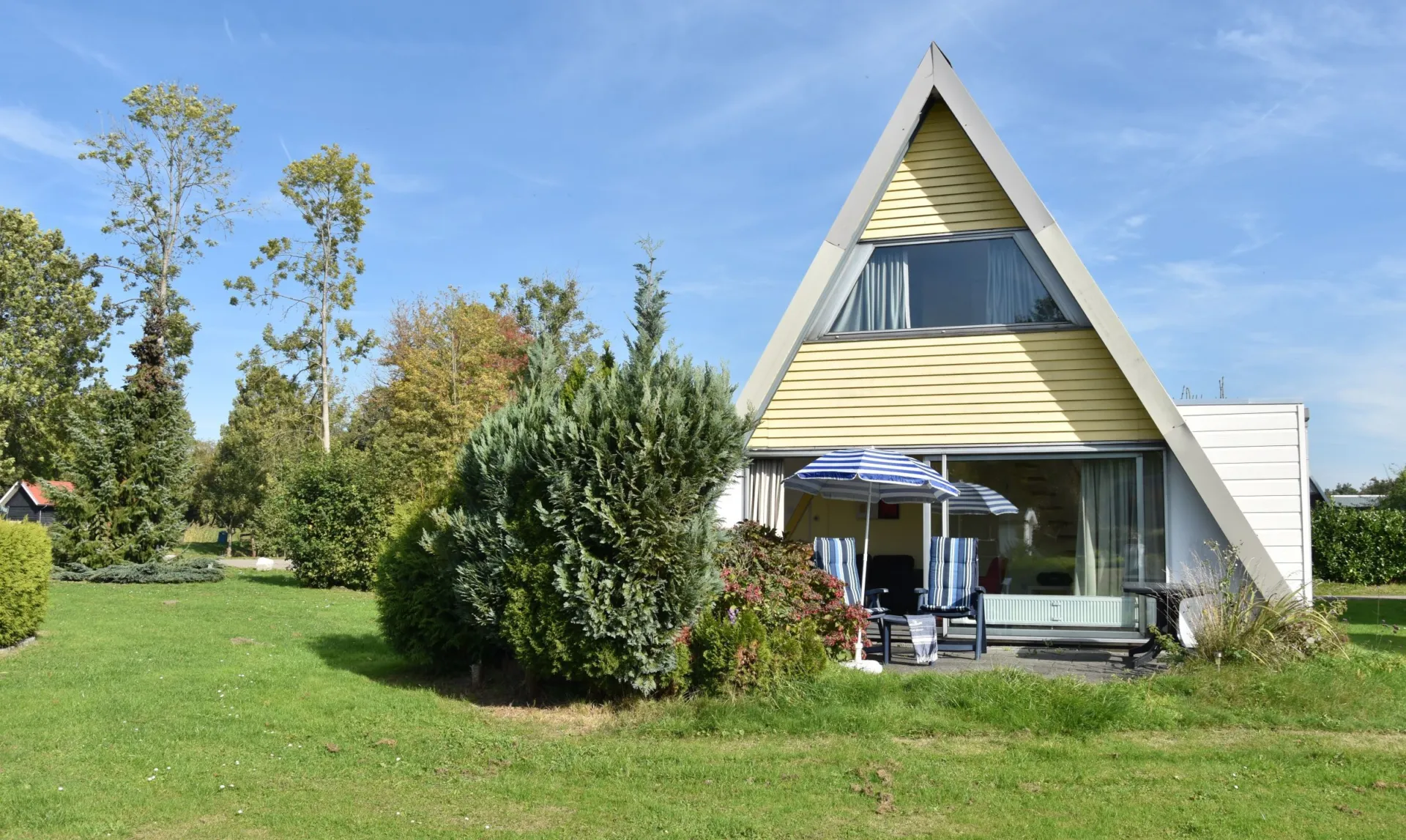 Naturisten huisje Nederland bungalow 14 1