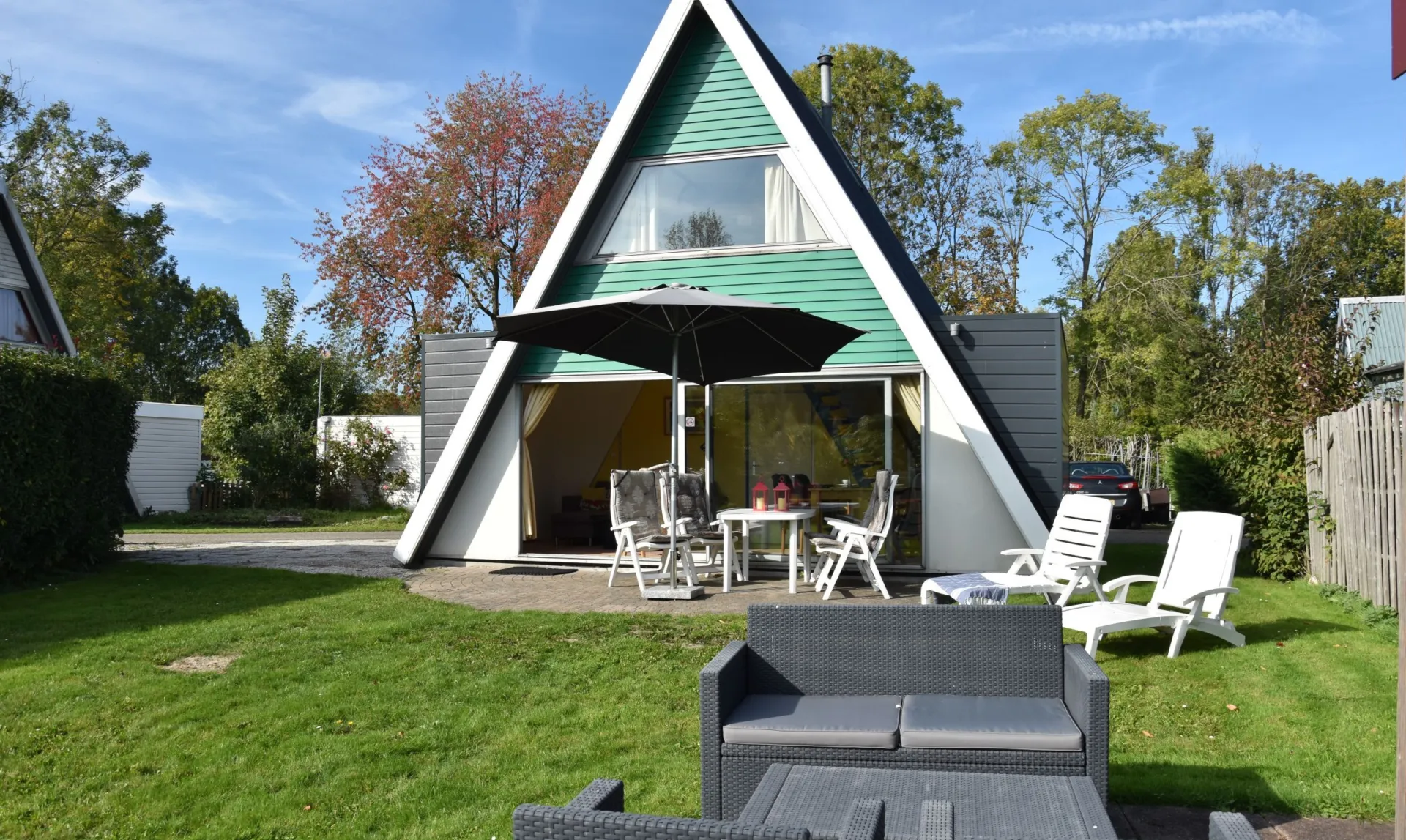 Naturisten huisje Nederland bungalow 36 1