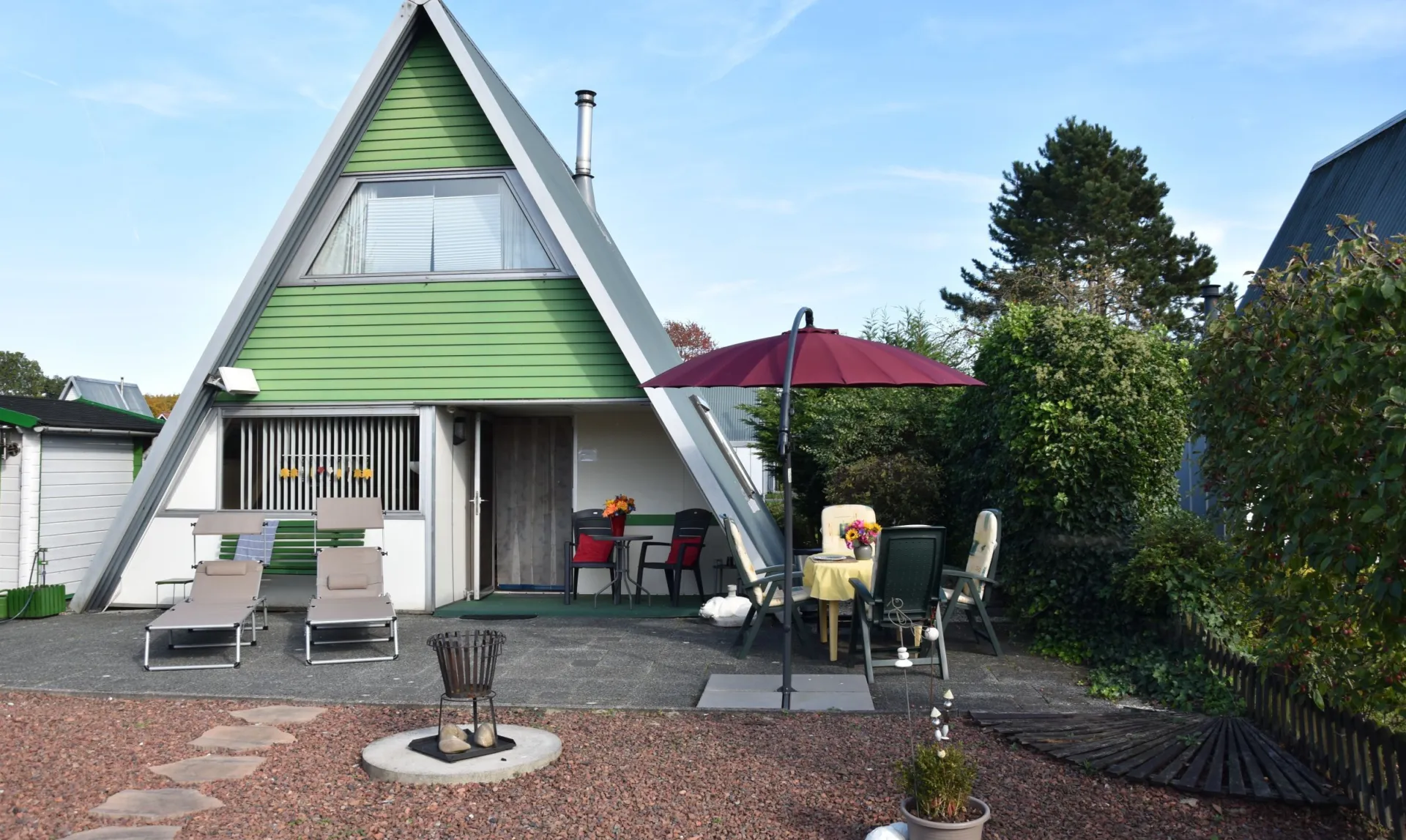 Naturisten huisje Nederland bungalow 43 1