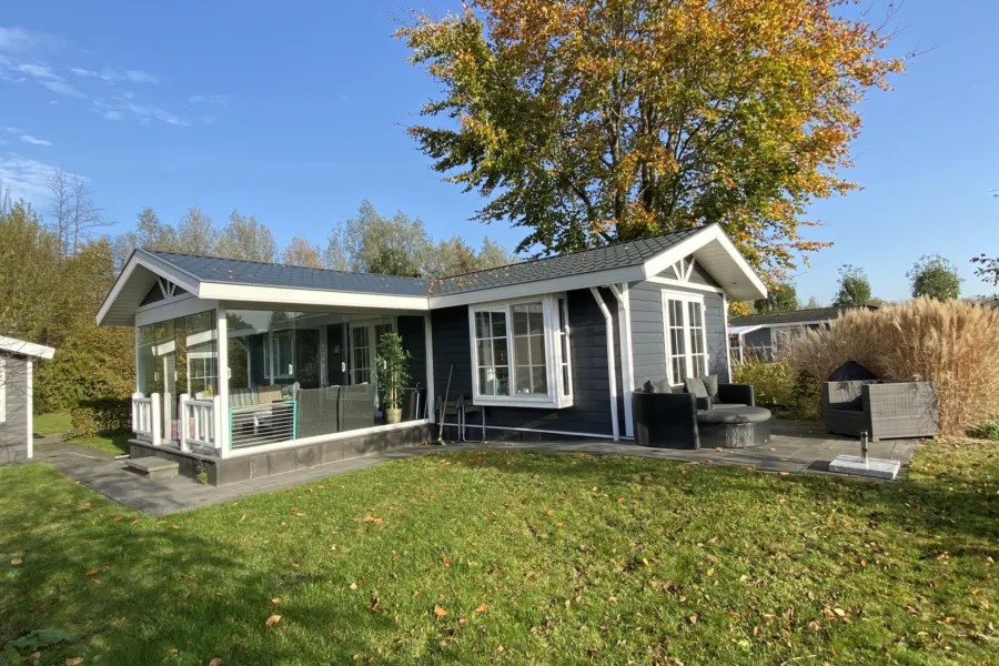 Naturisten huisje Nederland chalet 26 55