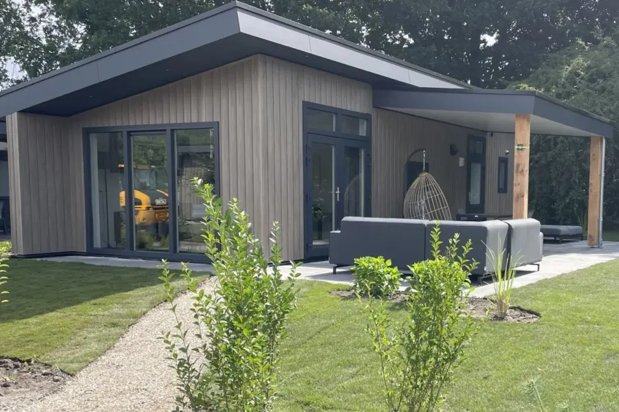 Naturisten vakantie Nederland Flevo Chalet 1 1