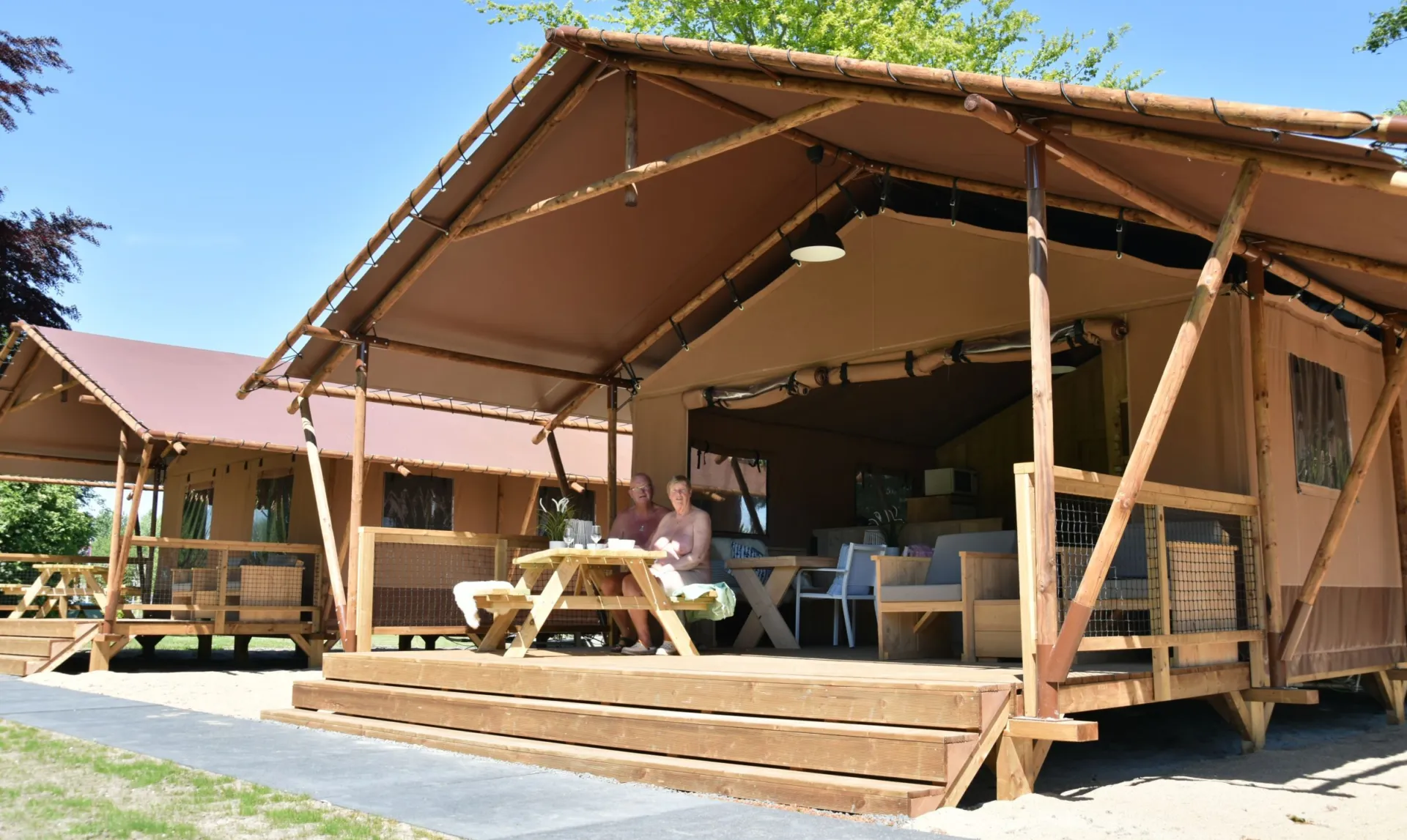 Naturisten huisje Nederland Glamping Flevo Natuur 3