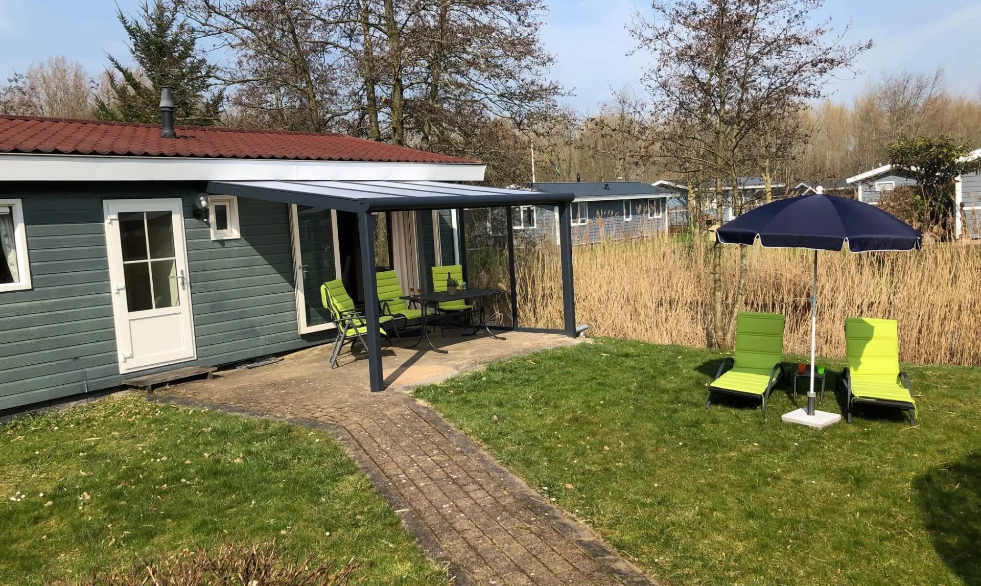 Naturisten huisje Nederland chalet 3 9